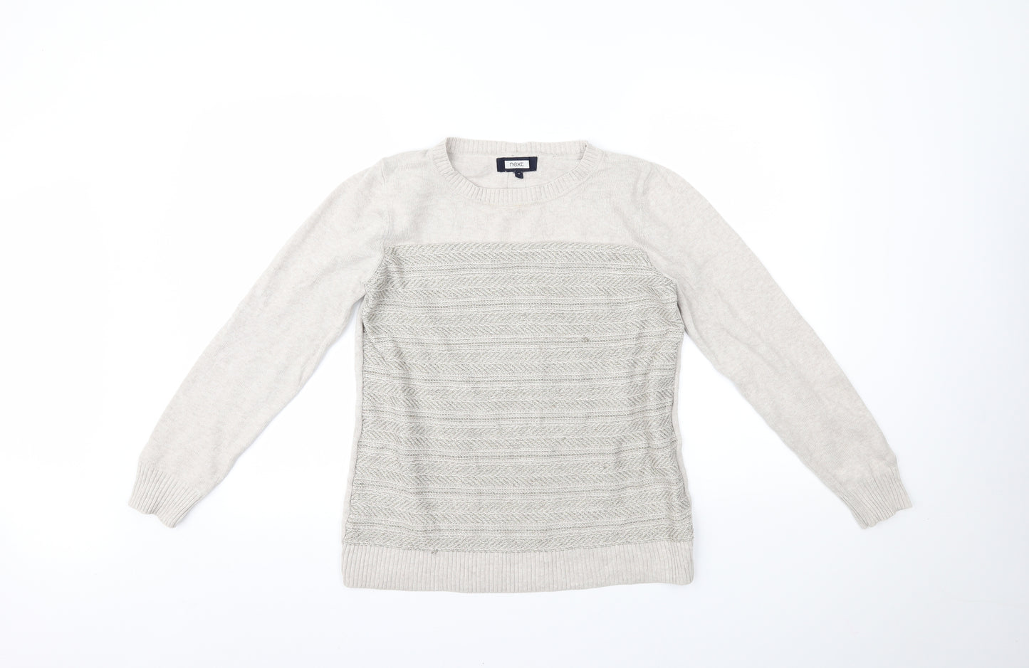 NEXT Womens Beige   Pullover Jumper Size 16
