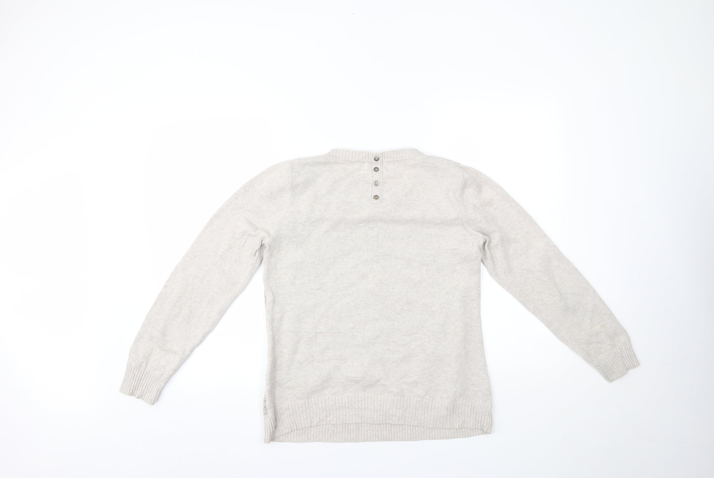 NEXT Womens Beige   Pullover Jumper Size 16