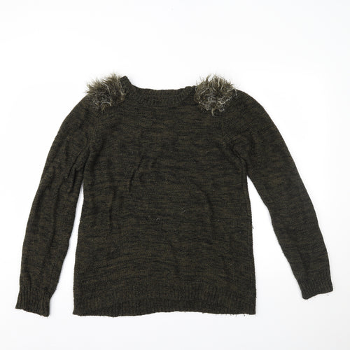 George Womens Green   Pullover Jumper Size 16