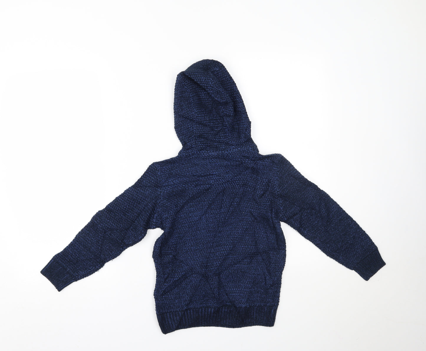 F&F Boys Blue   Pullover Hoodie Size 5-6 Years