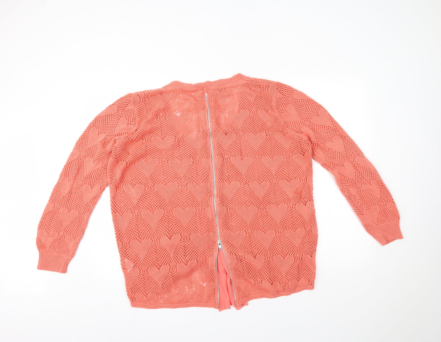 angel ribbons Womens Pink   Full Zip Jumper Size 22