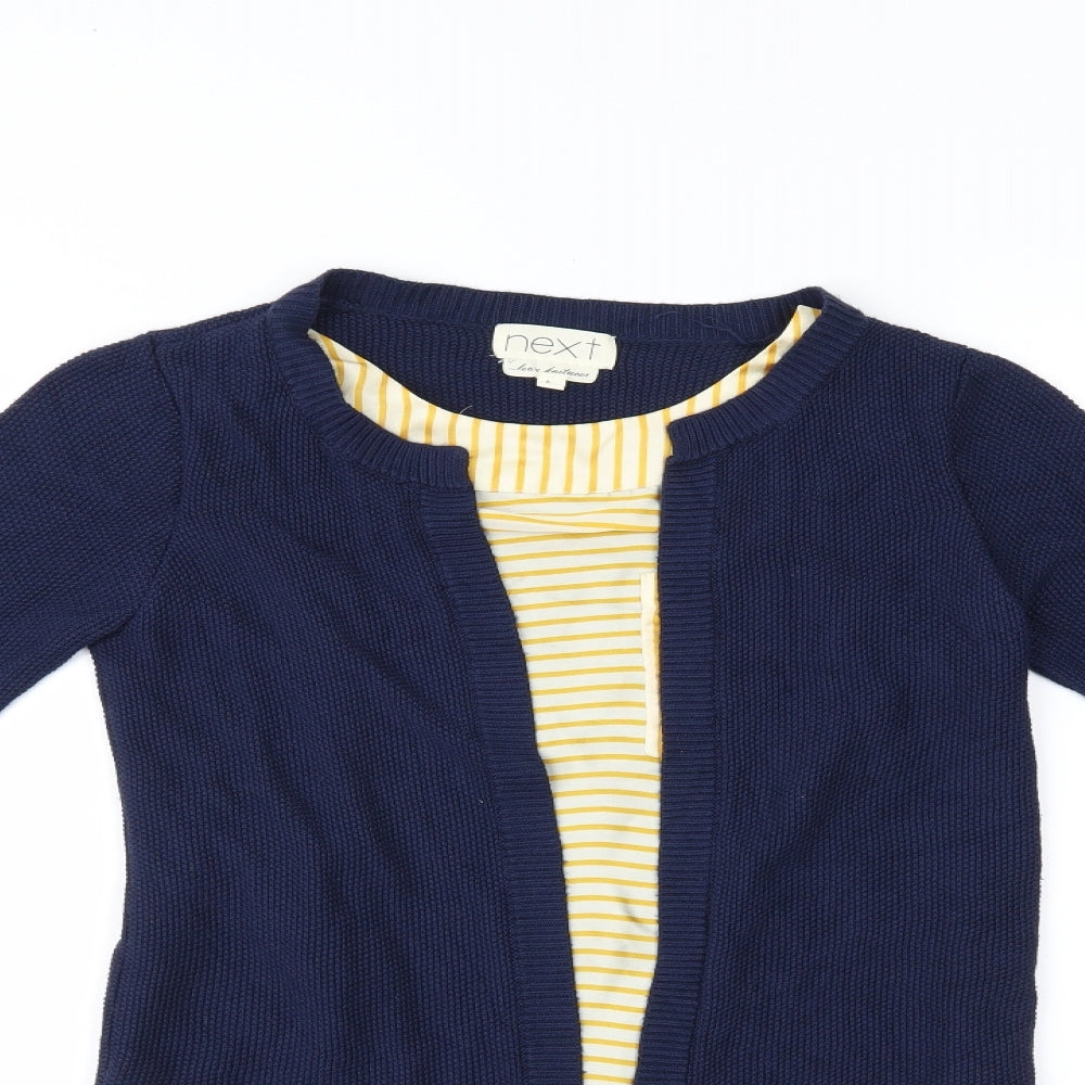 NEXT Womens Multicoloured Striped  Basic Blouse Size 6
