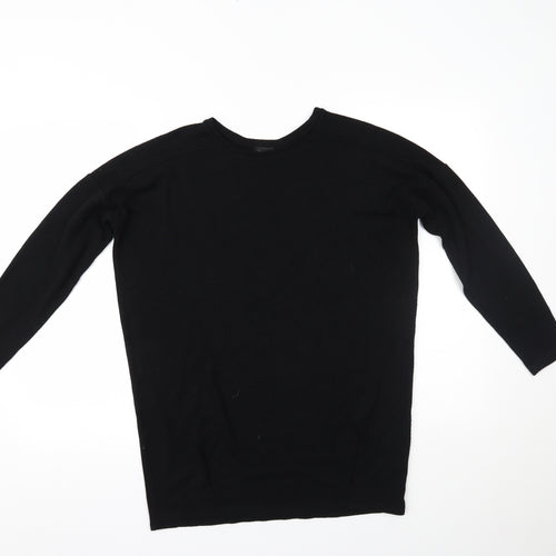 Topshop Womens Black   Basic Blouse Size 8
