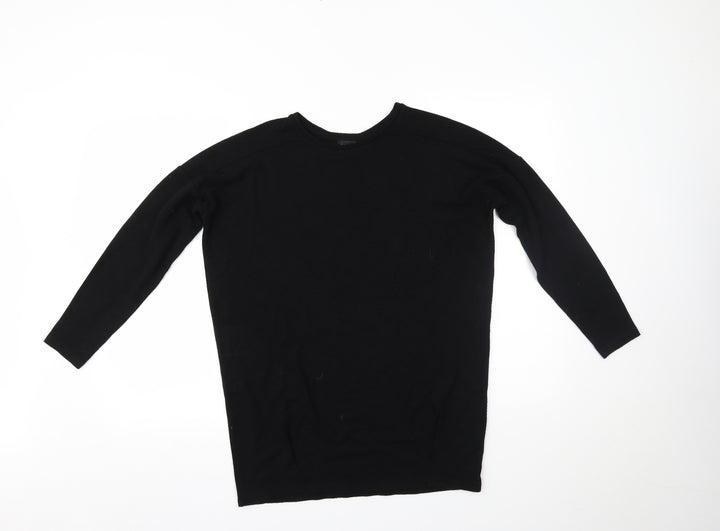 Topshop Womens Black   Basic Blouse Size 8