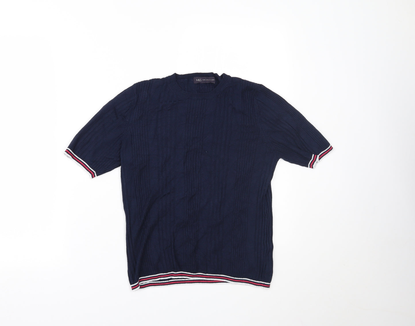 Marks and Spencer Womens Blue   Basic T-Shirt Size 14