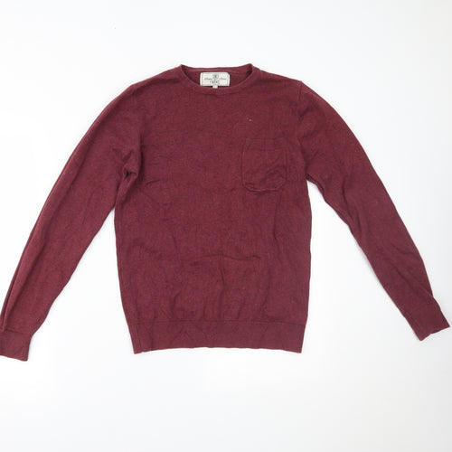 NEXT Mens Red   Pullover Jumper Size S
