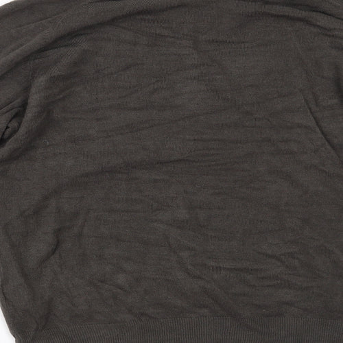 Marks and Spencer Mens Brown   Pullover Jumper Size L