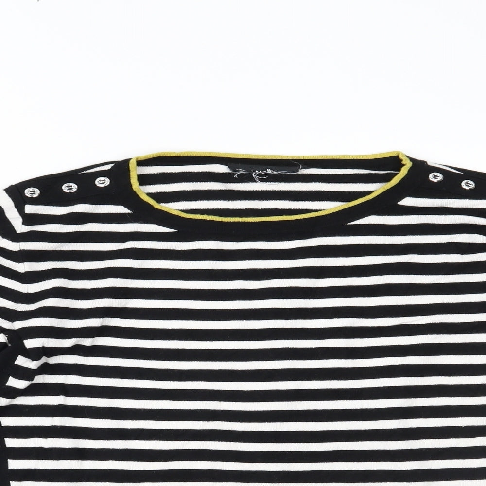Wallis Womens Multicoloured Striped  Basic Blouse Size 14
