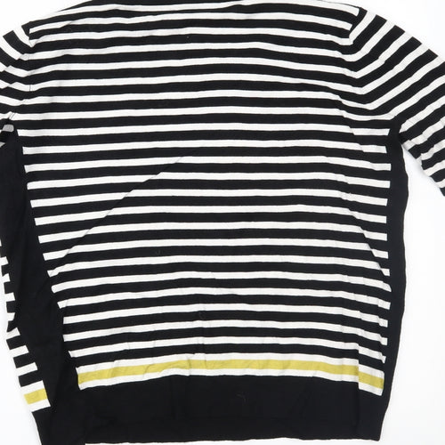 Wallis Womens Multicoloured Striped  Basic Blouse Size 14
