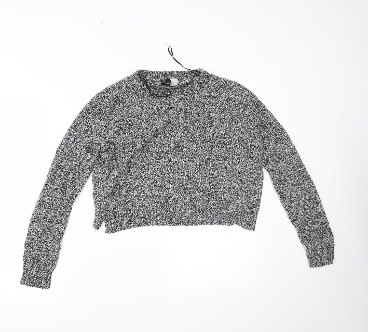 H&M Womens Grey   Pullover Jumper Size M