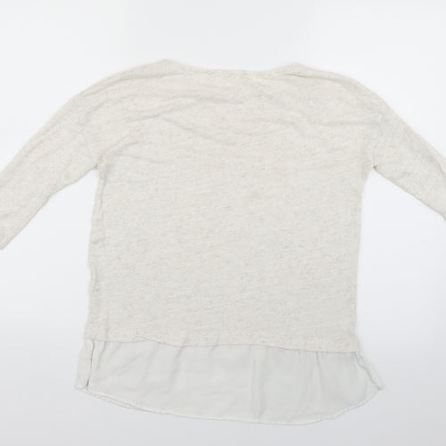 back to basics Womens Beige   Basic Blouse Size 6