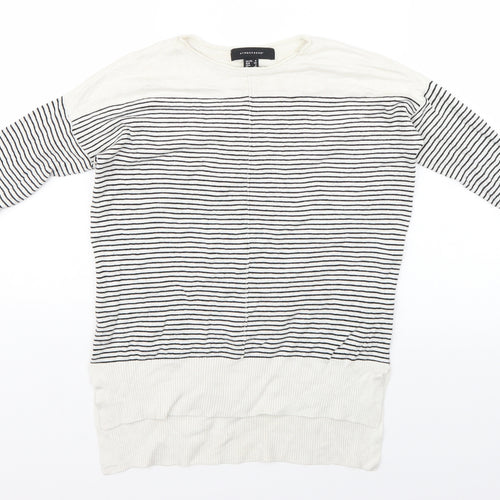 Atmosphere Womens Multicoloured Striped  Basic T-Shirt Size 6