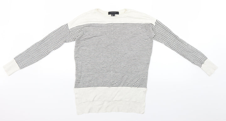 Atmosphere Womens Multicoloured Striped  Basic T-Shirt Size 6