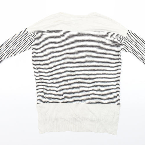 Atmosphere Womens Multicoloured Striped  Basic T-Shirt Size 6