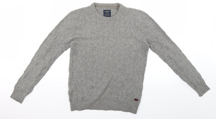 Hammond Mens Grey Pullover Jumper Size S