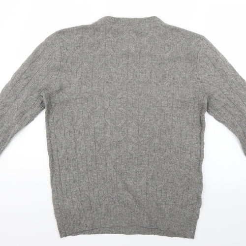 Hammond Mens Grey   Pullover Jumper Size S