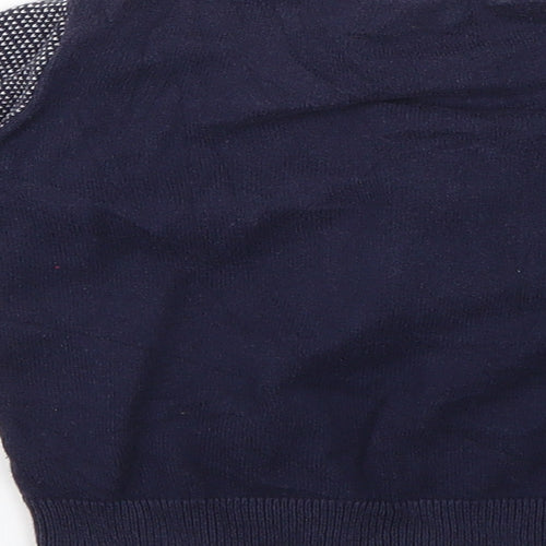 Mothercare Baby Blue Geometric  Jacket  Size 24 Months