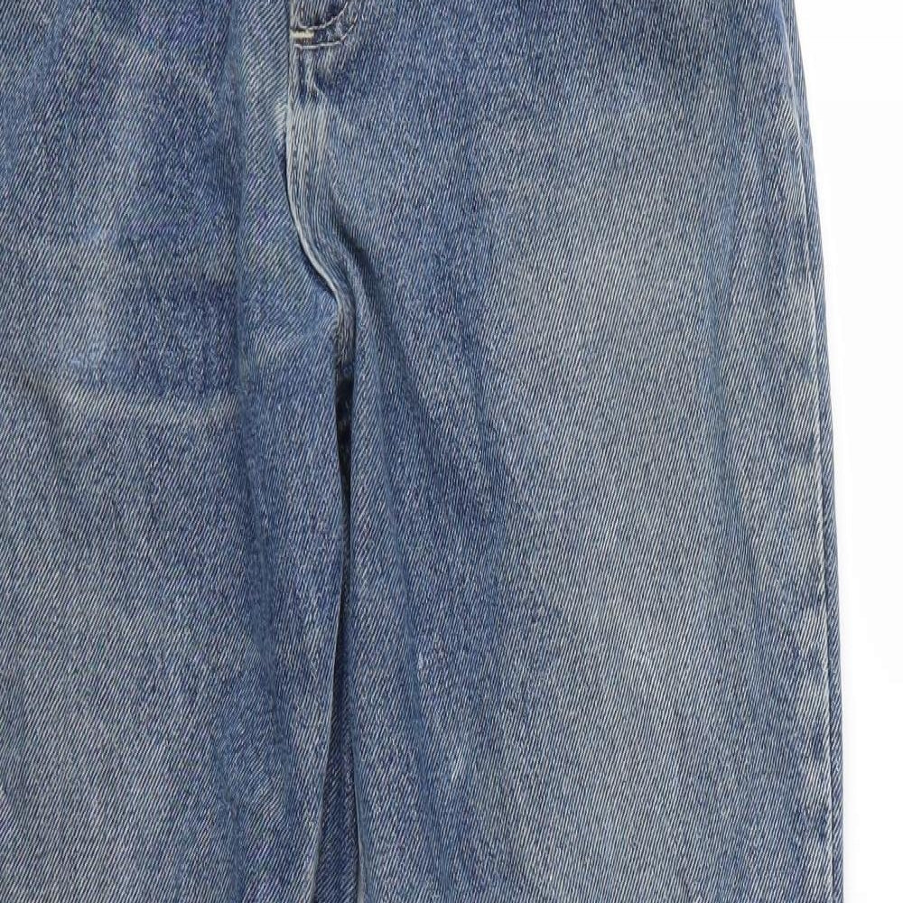 Wrangler Womens Blue   Flared Jeans Size 8 L27.5 in