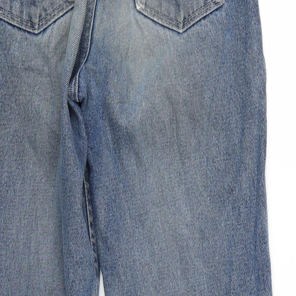 Wrangler Womens Blue   Flared Jeans Size 8 L27.5 in