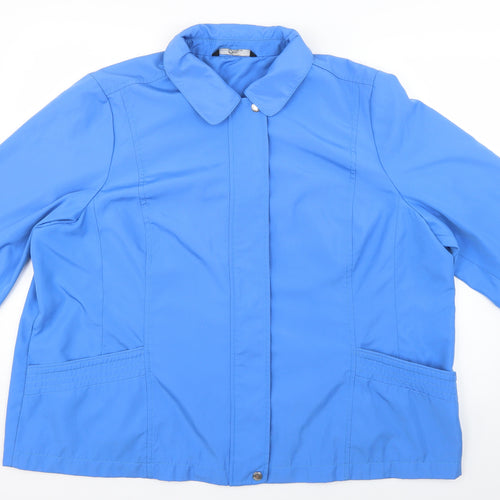 B&M collection Womens Blue   Jacket Coatigan Size XL