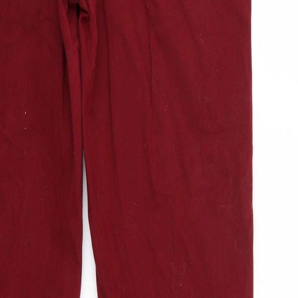 yesyes Womens Red   Skinny Jeans Size 10 L31 in