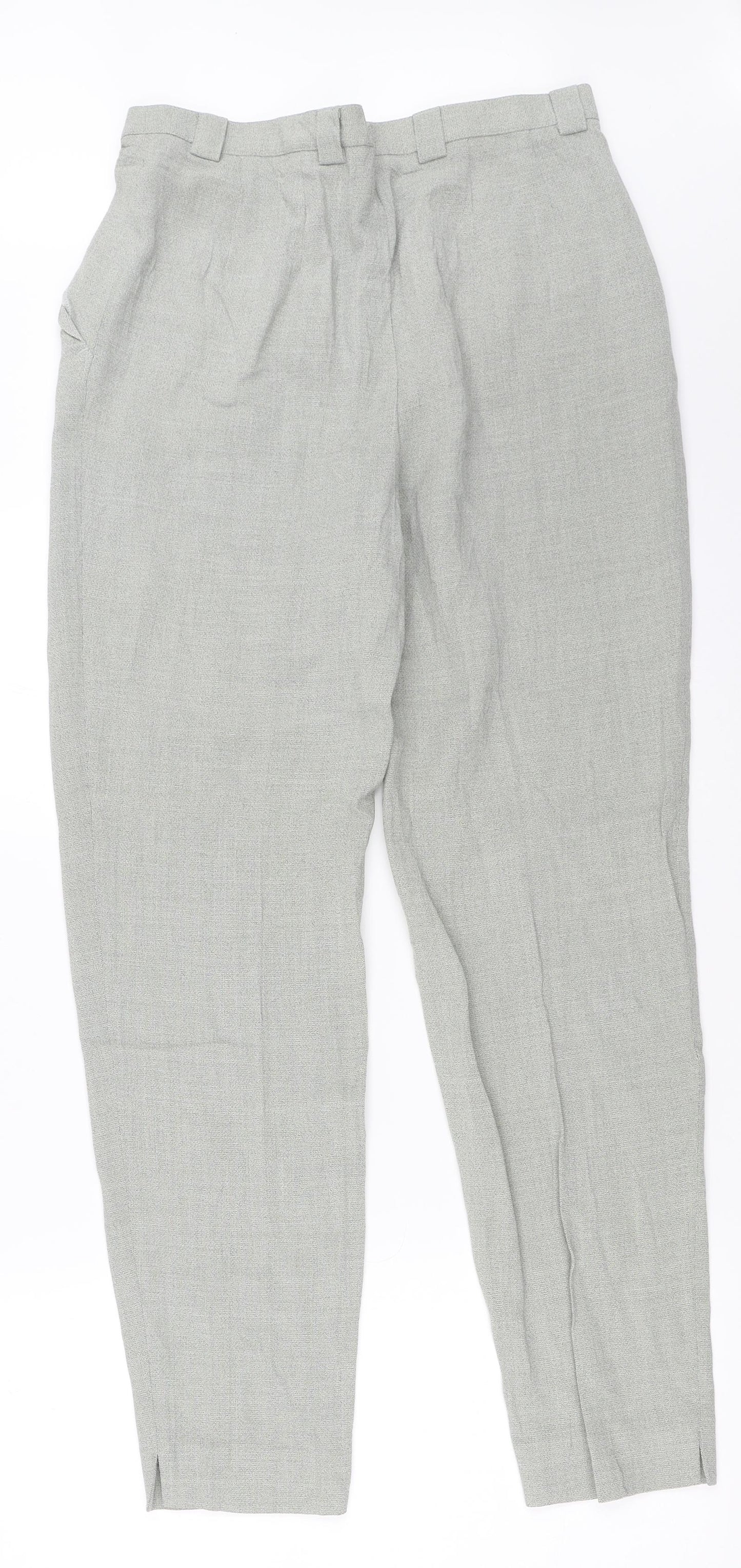 Hauber Womens Green   Trousers  Size 14 L29.5 in