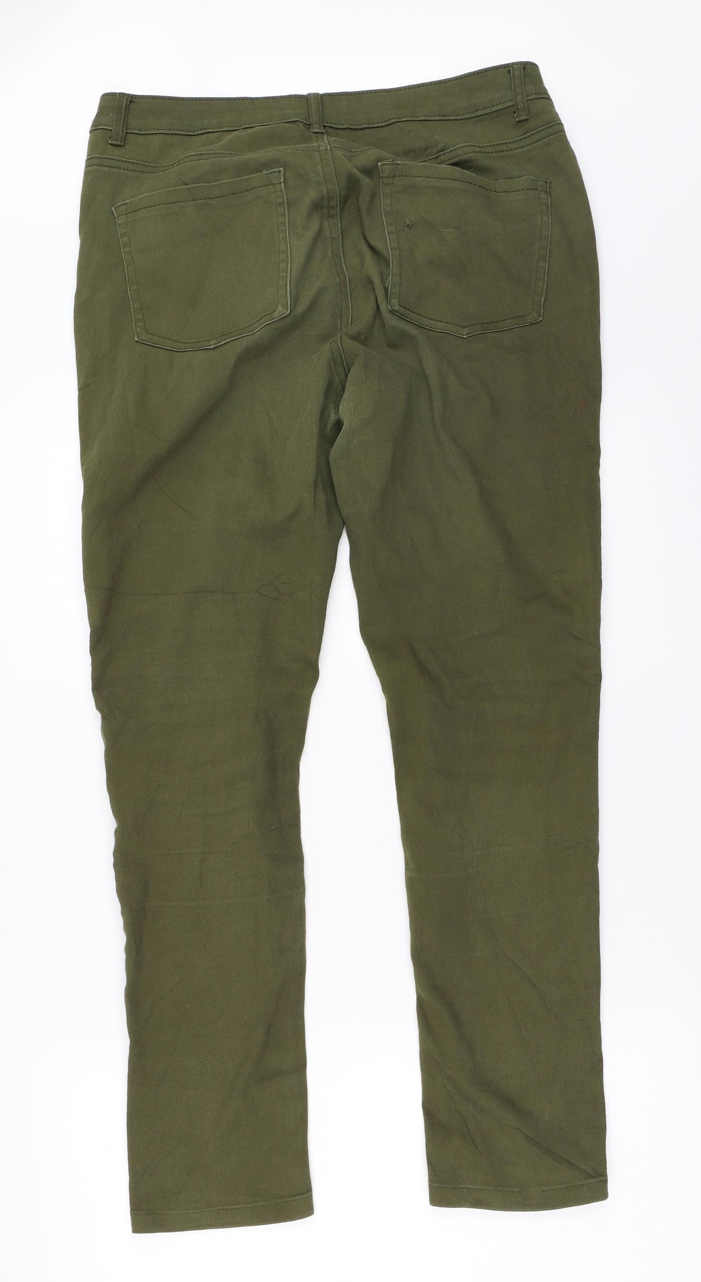 VRS Womens Green   Skinny Jeans Size 42 L28.5 in