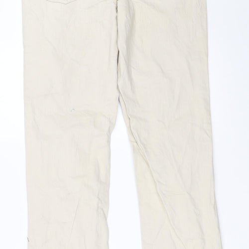 Marc Lauge Womens Beige   Straight Jeans Size 31 in L32 in