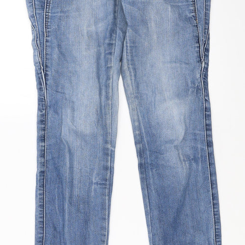 Troll Womens Blue  Denim Straight Jeans Size 34 L31.5 in