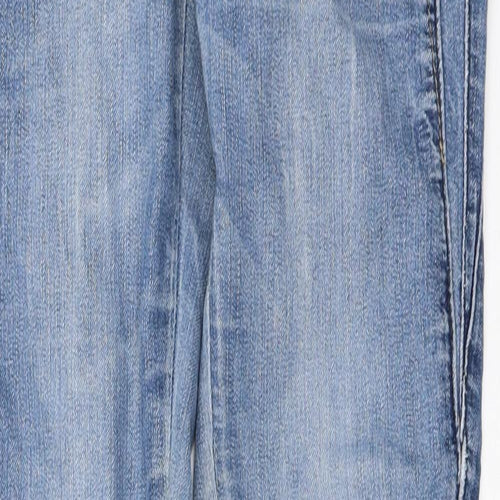 Troll Womens Blue  Denim Straight Jeans Size 34 L31.5 in