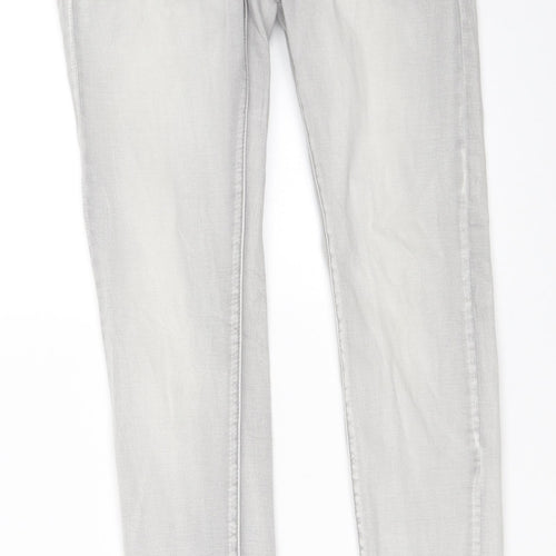 Toxik3 Womens Grey   Skinny Jeans Size 10 L29.5 in