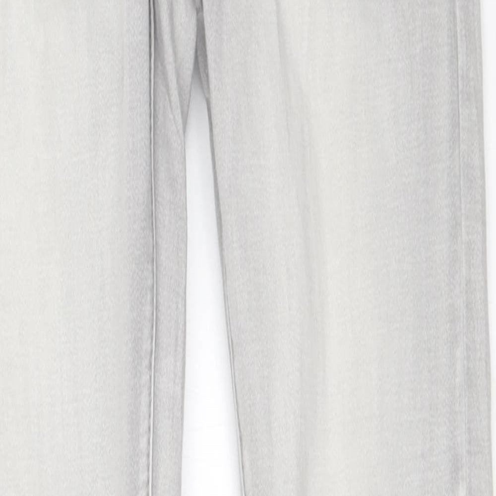 Toxik3 Womens Grey   Skinny Jeans Size 10 L29.5 in