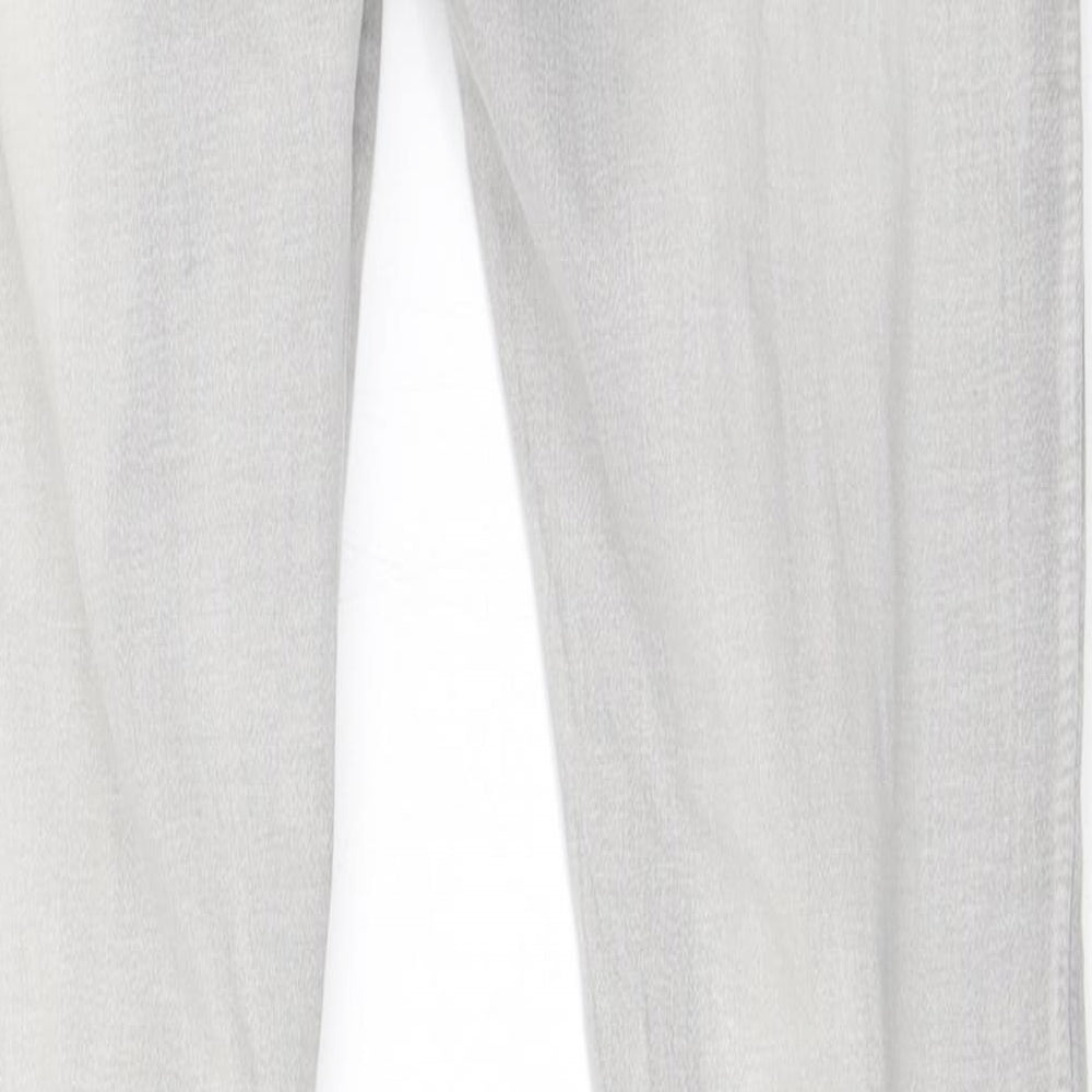 Toxik3 Womens Grey   Skinny Jeans Size 10 L29.5 in