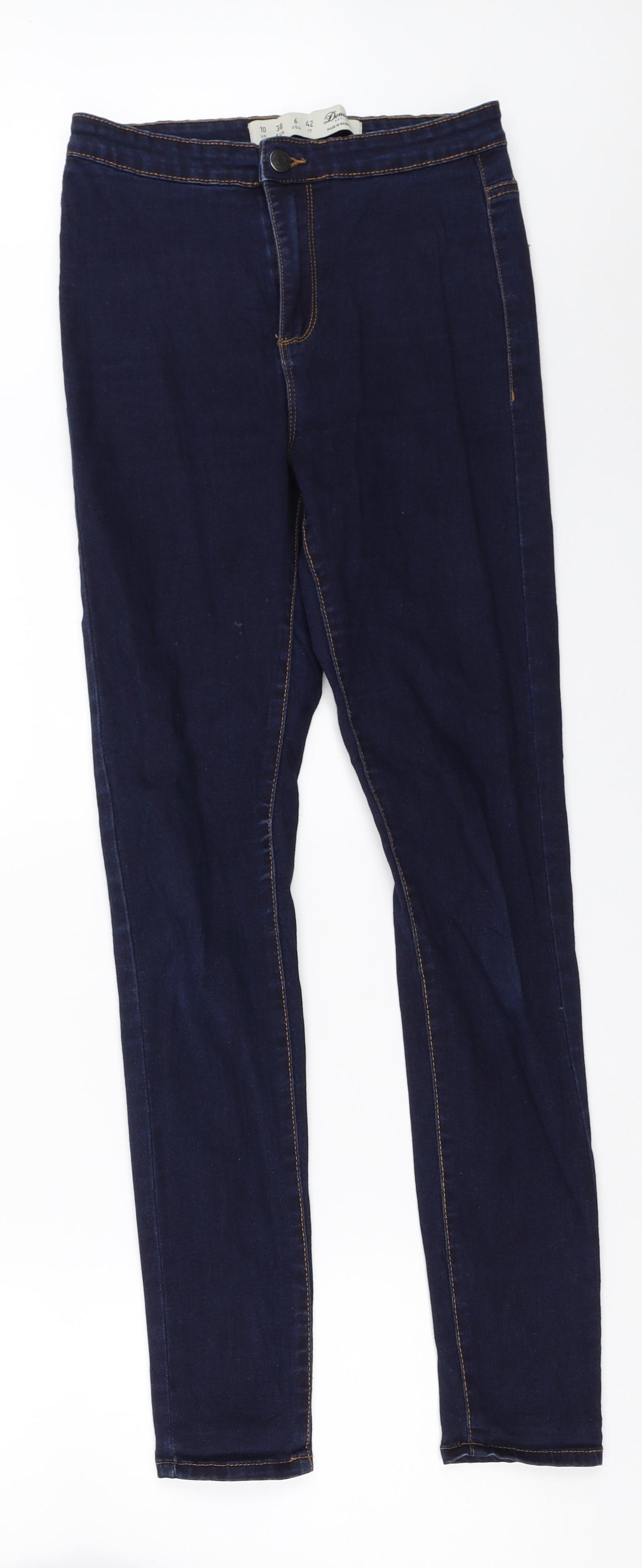Primark Womens Blue   Skinny Jeans Size 10 L29 in