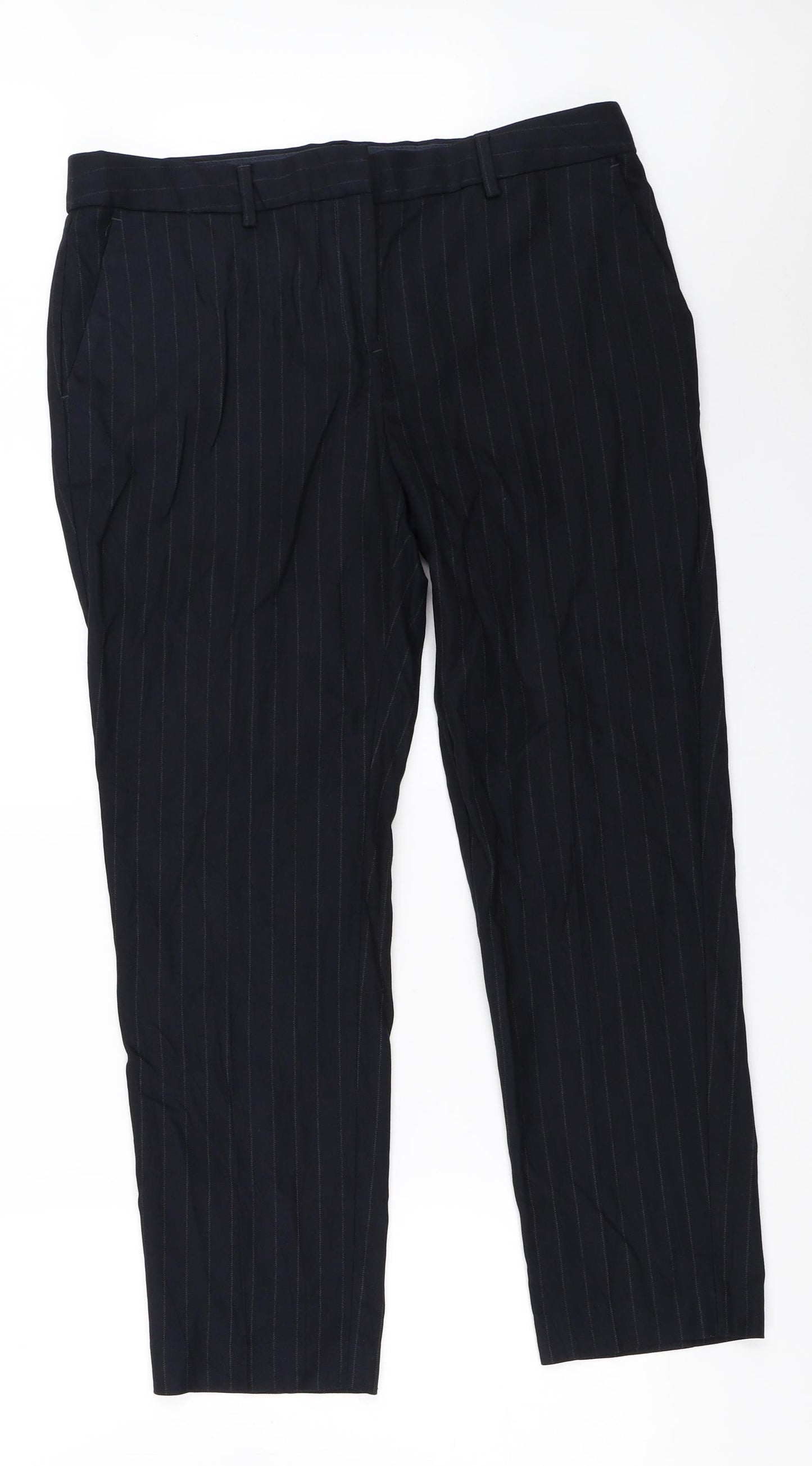 NEXT Womens Black   Trousers  Size 14 L27 in