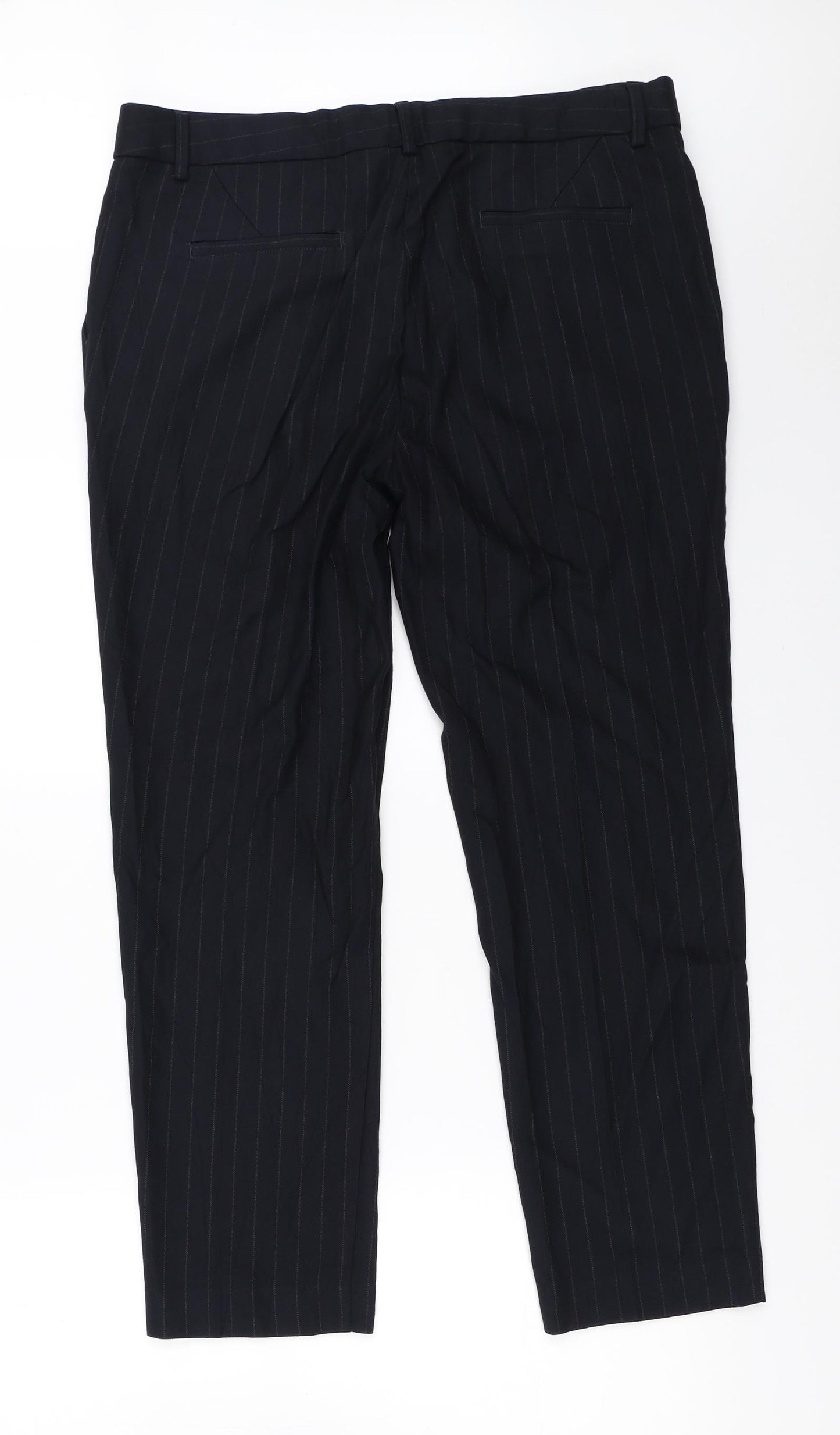 NEXT Womens Black   Trousers  Size 14 L27 in