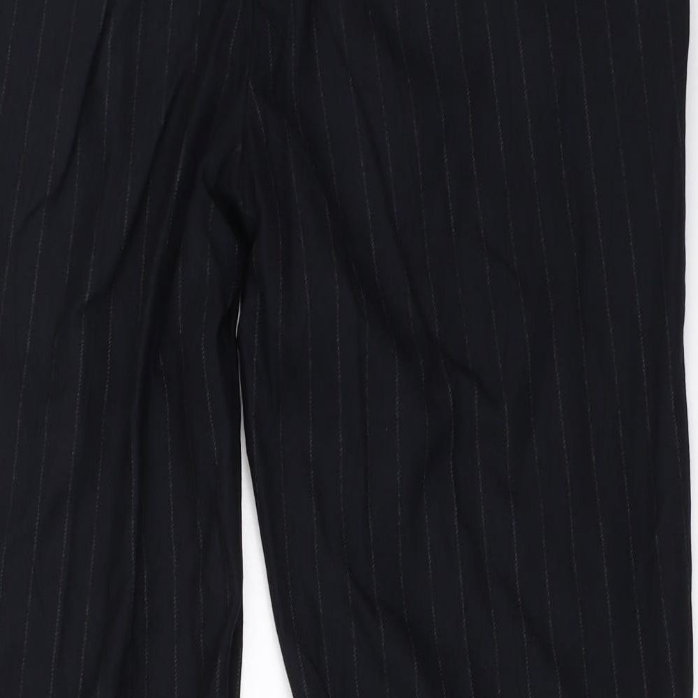 NEXT Womens Black   Trousers  Size 14 L27 in