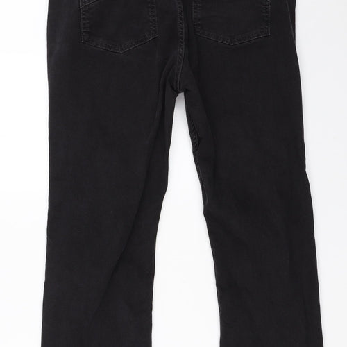 Per Una Womens Black   Cropped Jeans Size 14 L24 in