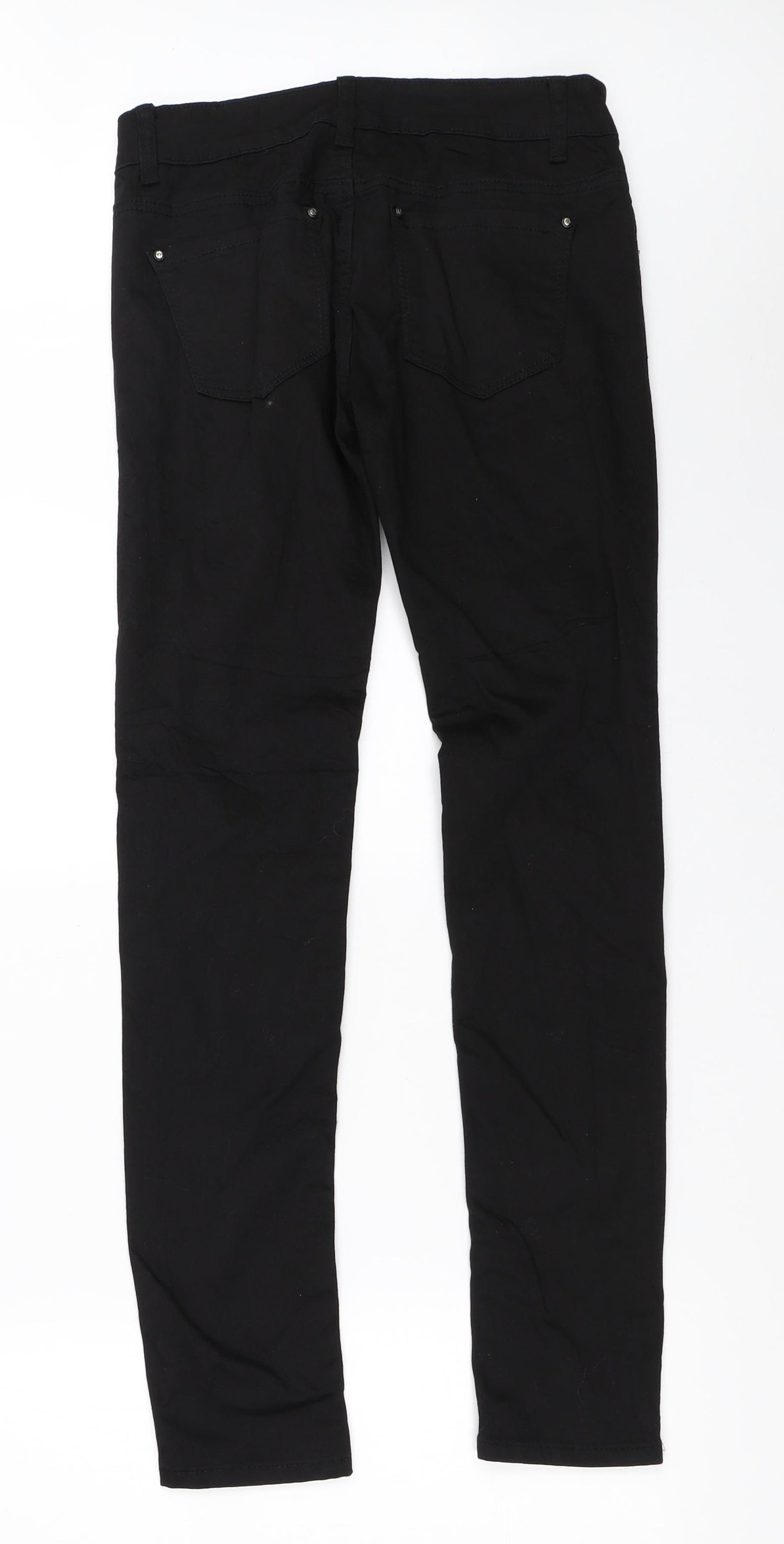 Miss Free Womens Black   Skinny Jeans Size 28 in L30.5 in