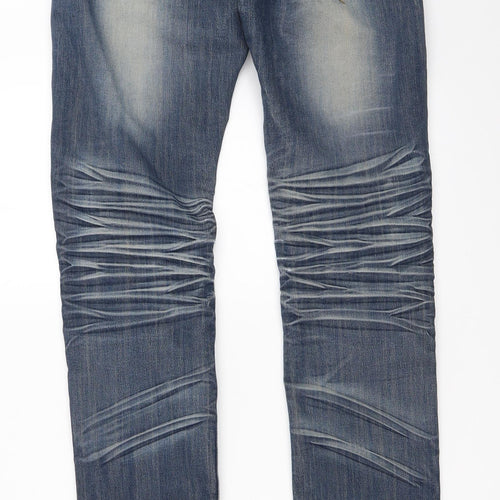 Redseven Womens Blue  Denim Straight Jeans Size 29 in L32 in