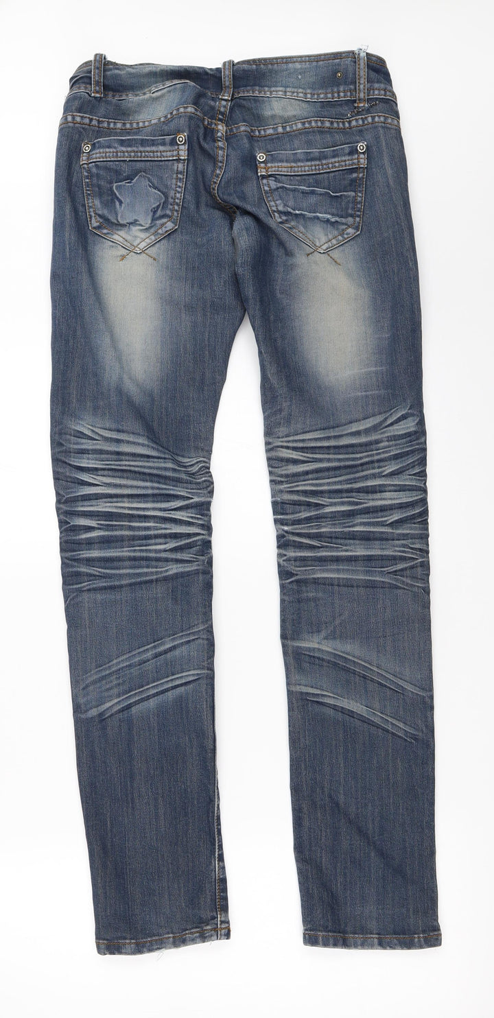 Redseven Womens Blue  Denim Straight Jeans Size 29 in L32 in