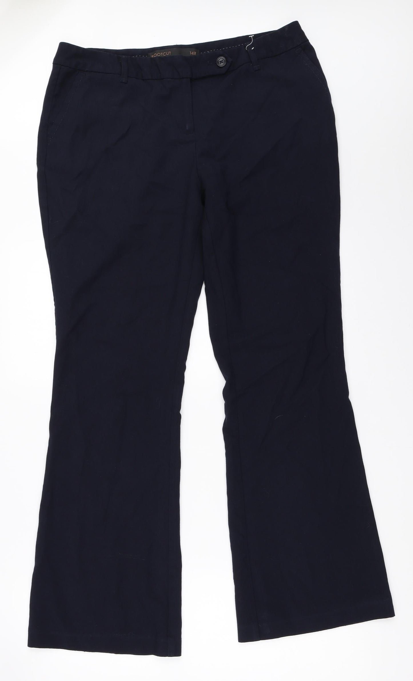 NEXT Womens Blue   Trousers  Size 14 L30 in
