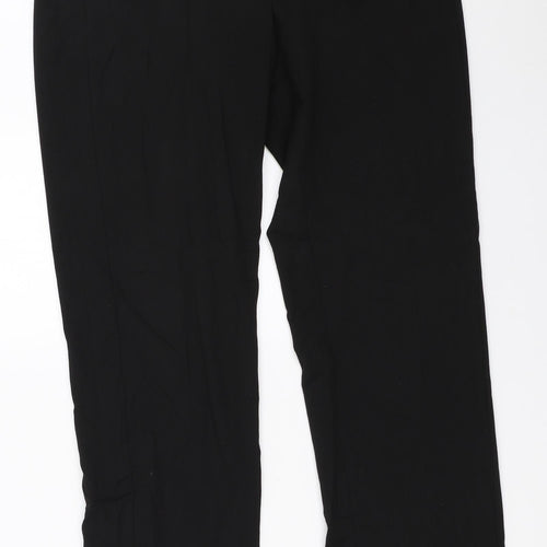 TU Womens Black   Trousers  Size 12 L29.5 in