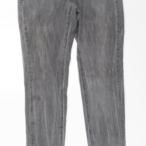 Mango Womens Grey   Skinny Jeans Size 40 L28 in