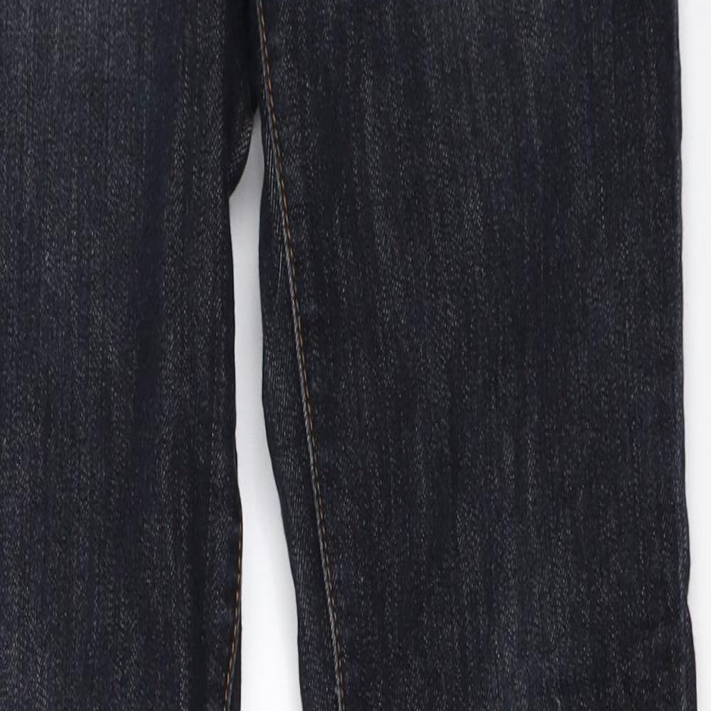 Seyoo Womens Blue  Denim Straight Jeans Size 36 L31.5 in