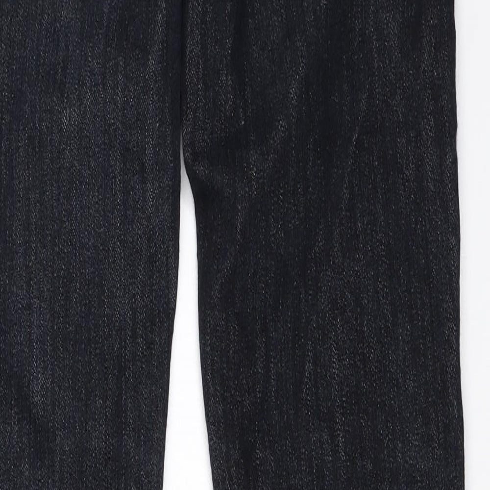 Seyoo Womens Blue  Denim Straight Jeans Size 36 L31.5 in