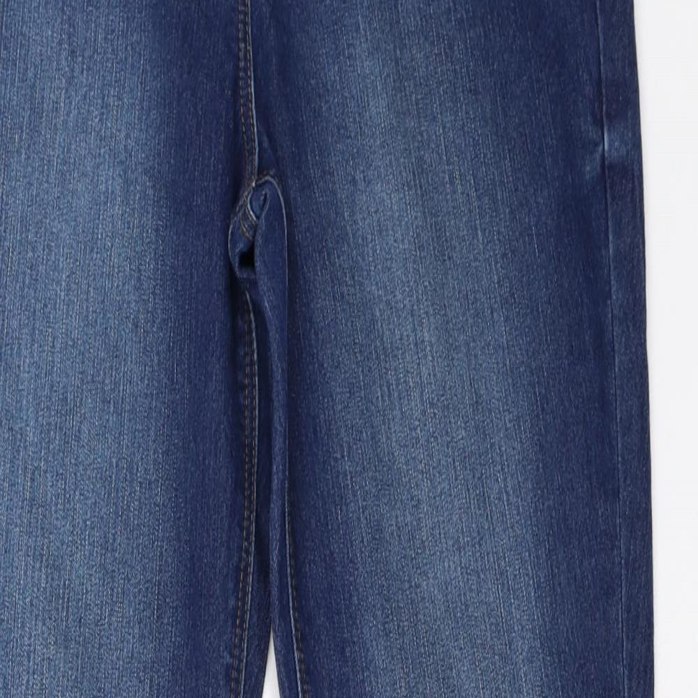 George Womens Blue  Denim Bootcut Jeans Size 12 L30.5 in