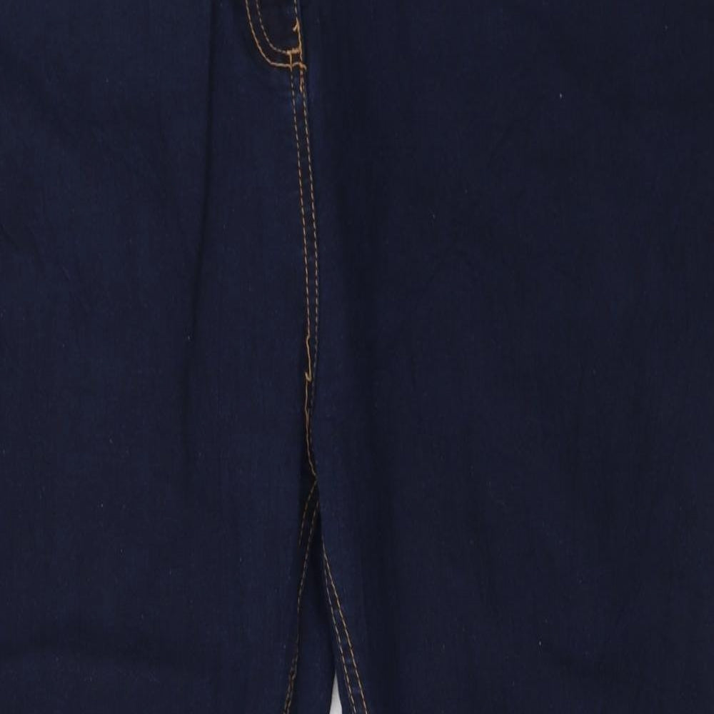 Yours Womens Blue  Denim Straight Jeans Size 22 L26.5 in