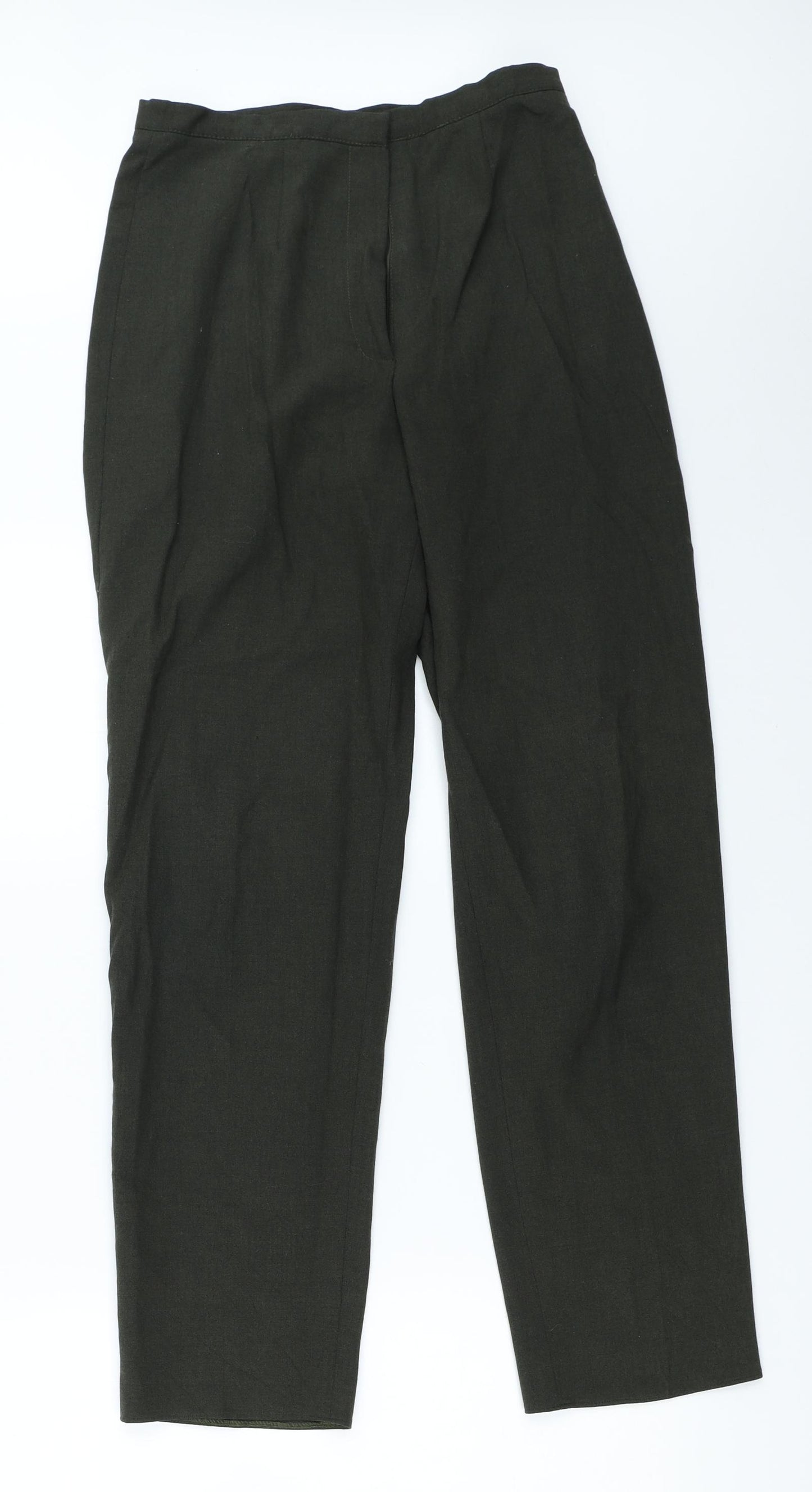 Anne Brooks Womens Green   Trousers  Size 10 L28 in