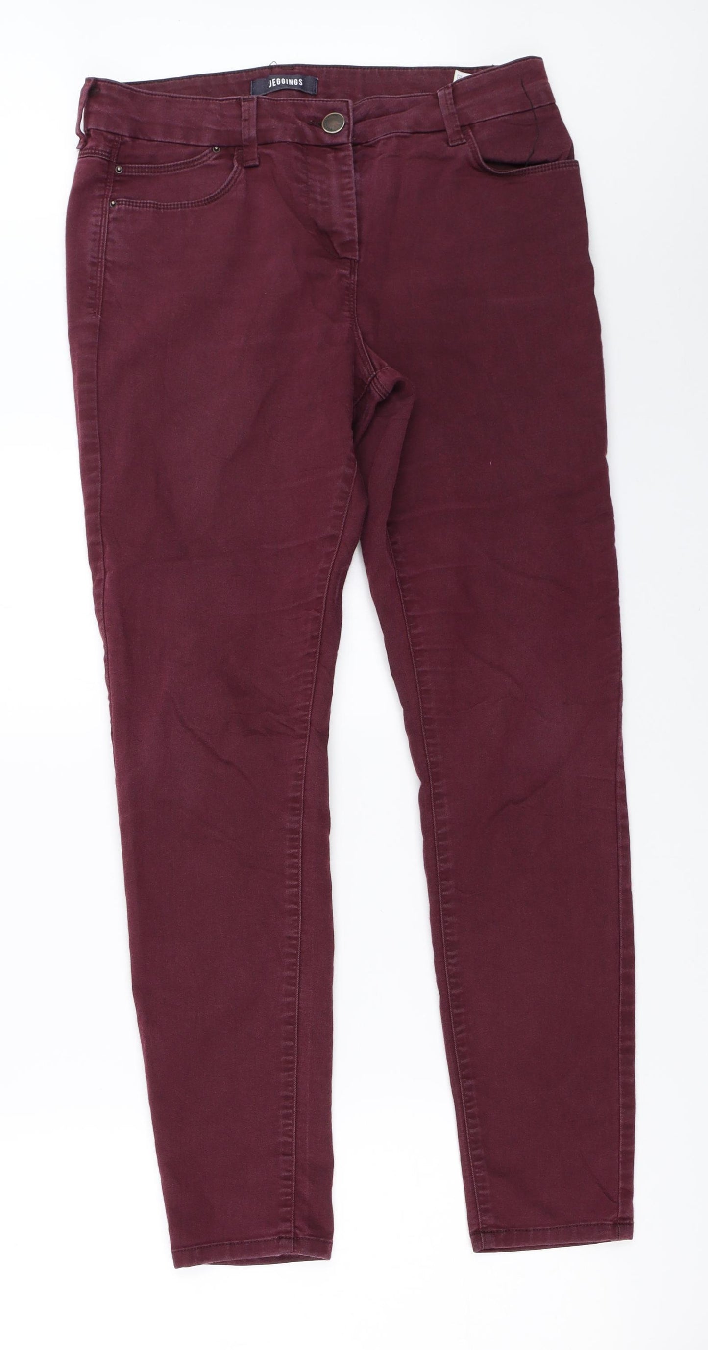 Marks and Spencer Womens Purple   Jegging Jeans Size 12 L29 in